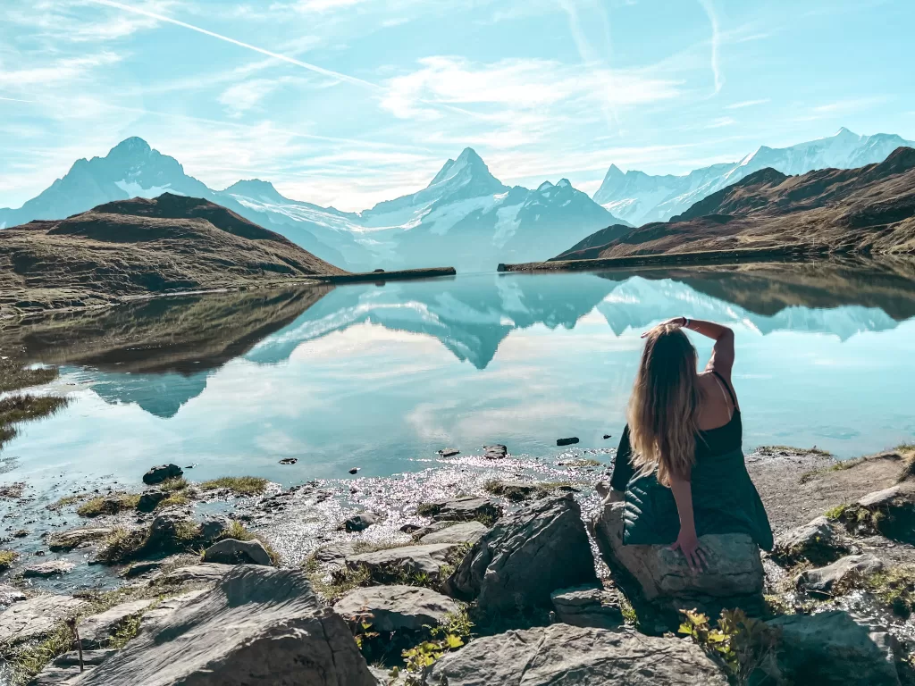 Lake Bachaplsee hike from Grindelwald First